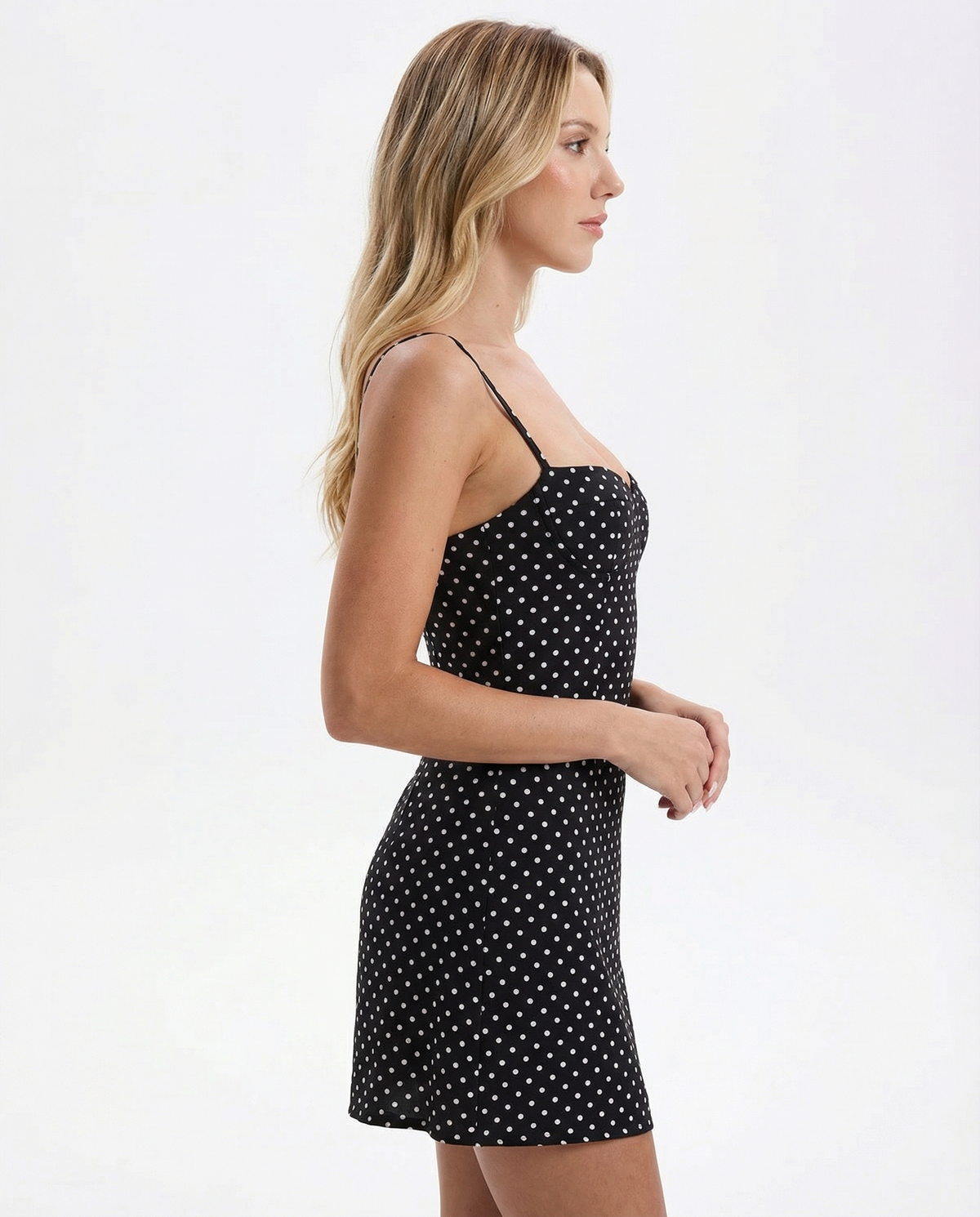 Mini abito Dotty a pois – foto 7