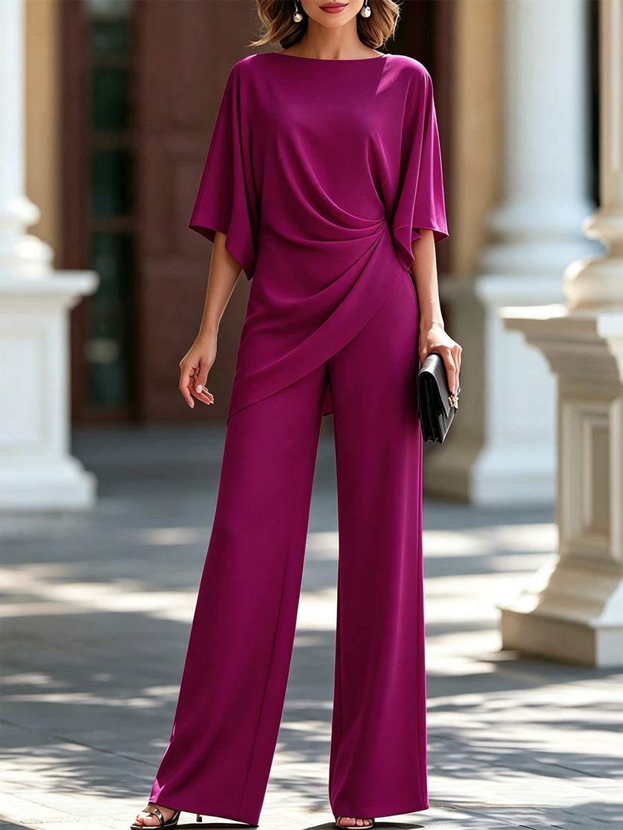 Completo Gisella fucsia – vista frontale