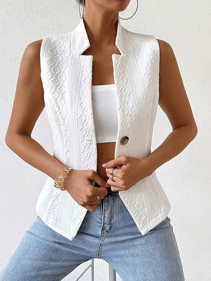 Gilet Jacquard elegante – vista 3