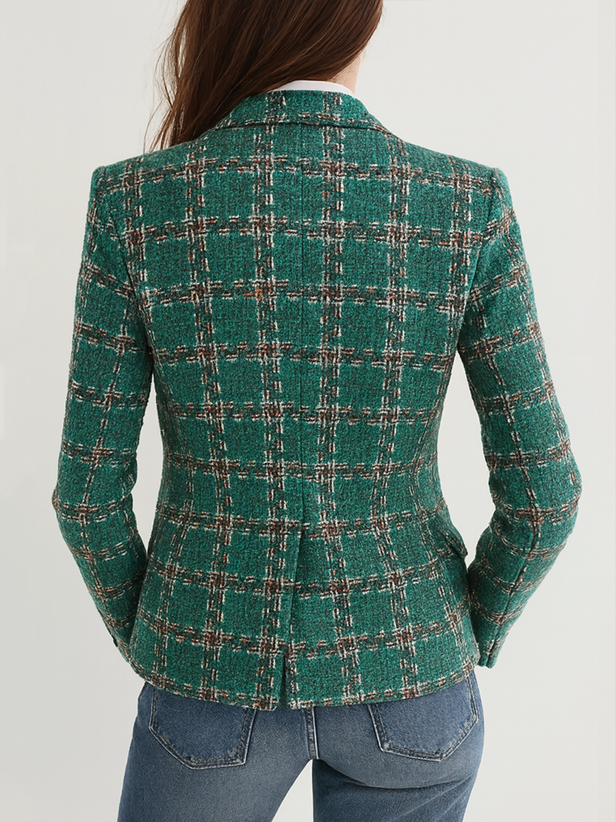 Blazer a quadri – dettaglio