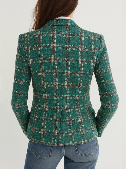 Blazer a quadri – dettaglio