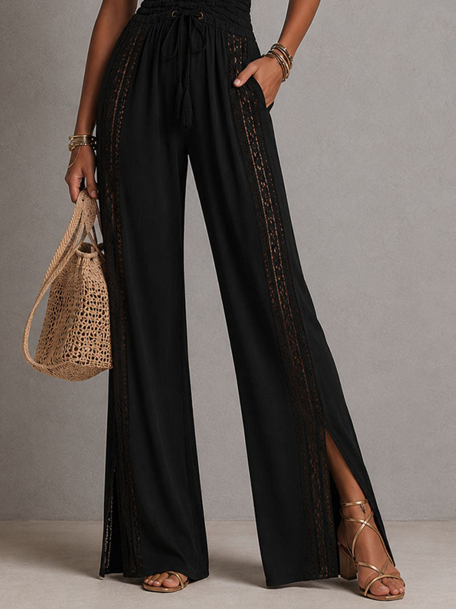 Tuta halter con pizzo – vista 14