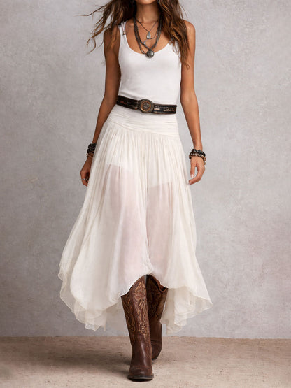 Vestito lungo boho western – dettaglio