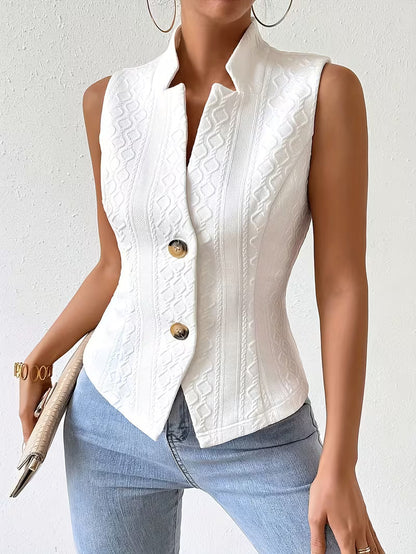 Gilet Jacquard elegante – vista 4