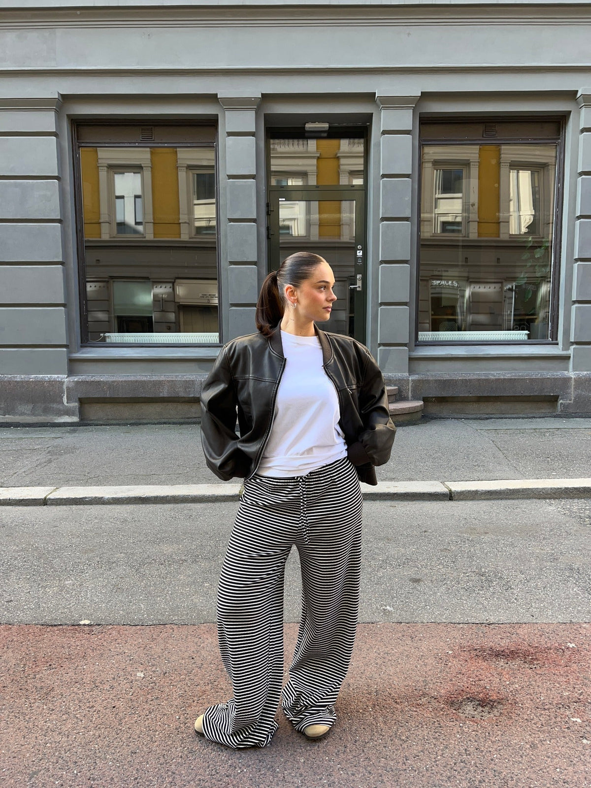 Pantaloni Aria a righe – foto 10