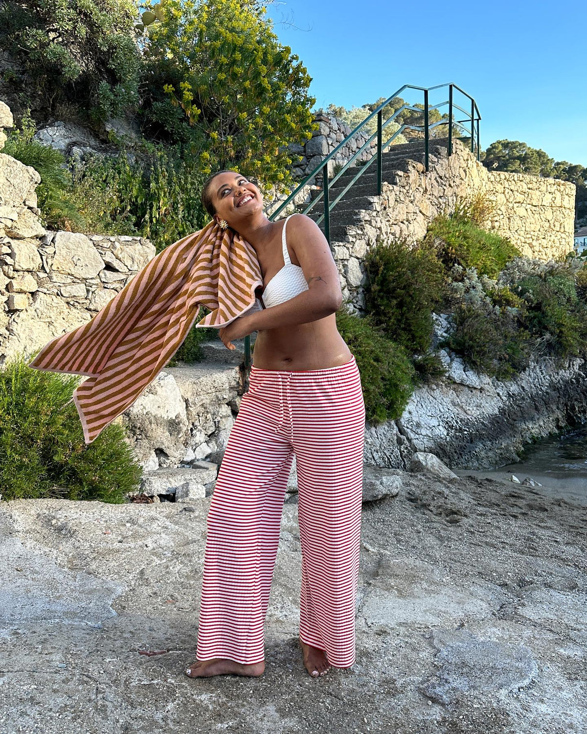 Pantaloni Aria a righe – foto 13