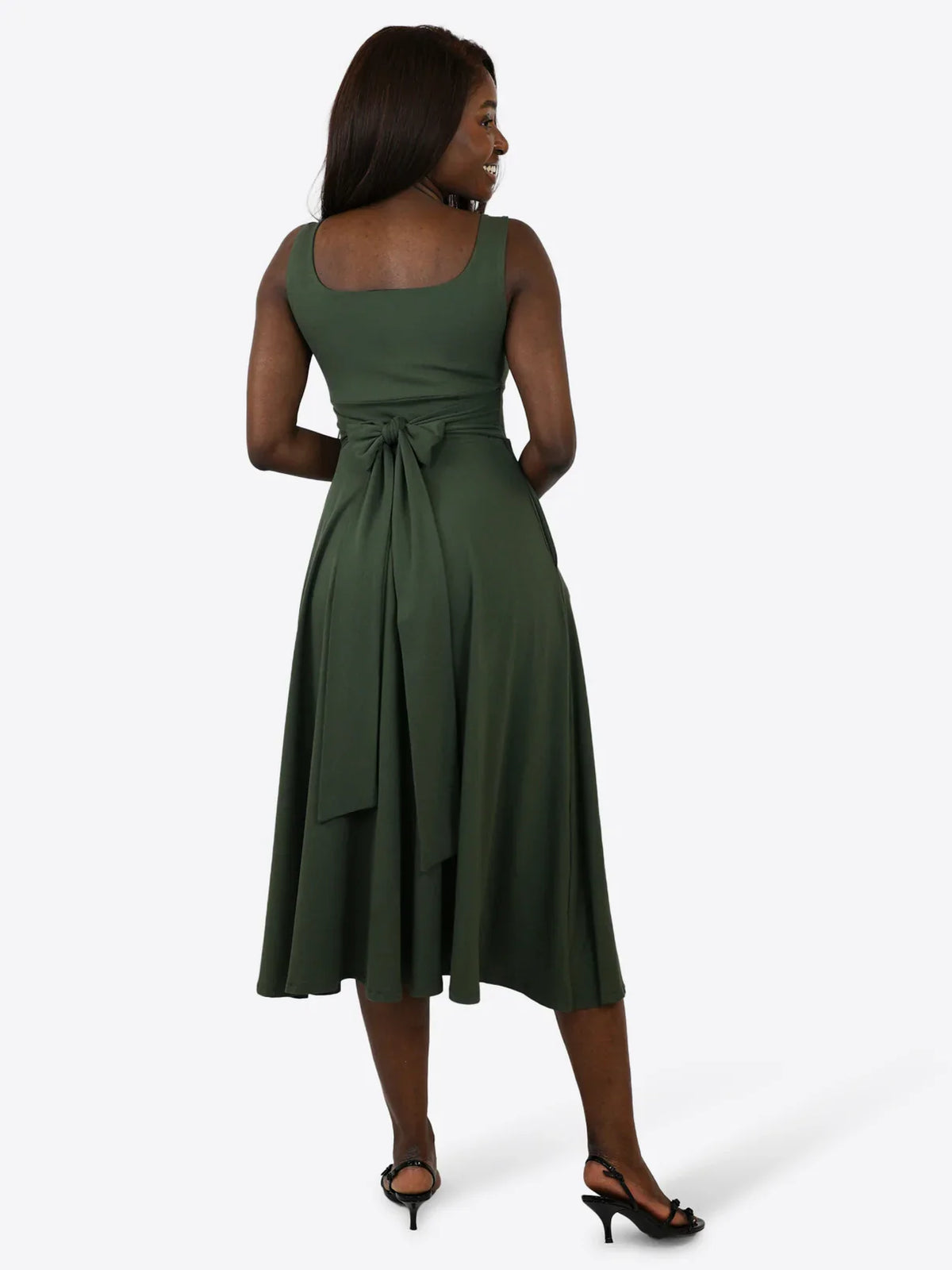Abito midi con skort – vista 7