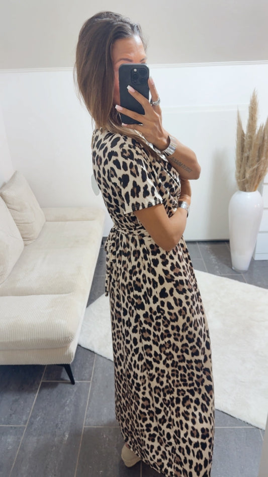 Abito maxi Savannah animalier – foto 2