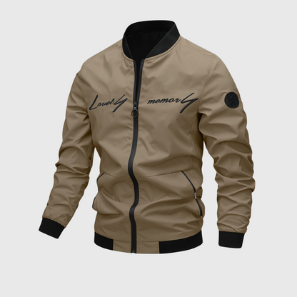 Bomber Hilario kaki – vista frontale