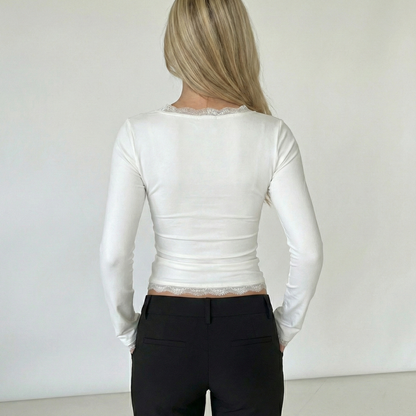 Top Aria Lace Trim – foto 2