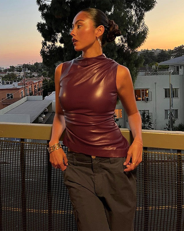 Top Aria Burgundy – foto 6