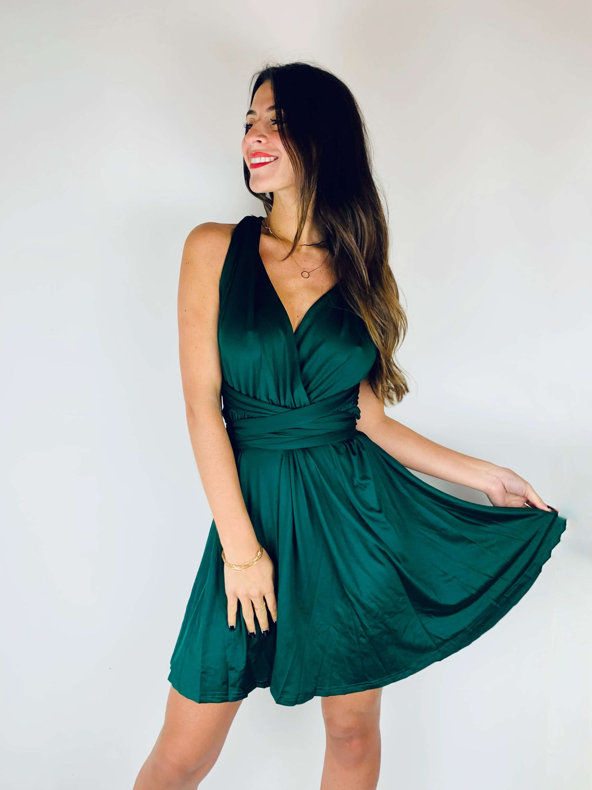 Abito Emilie verde – foto 3