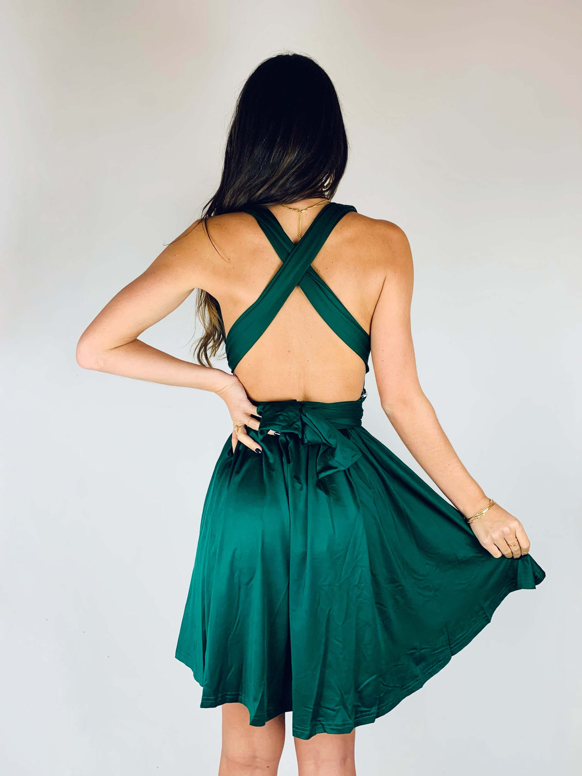 Abito Emilie verde – foto 5
