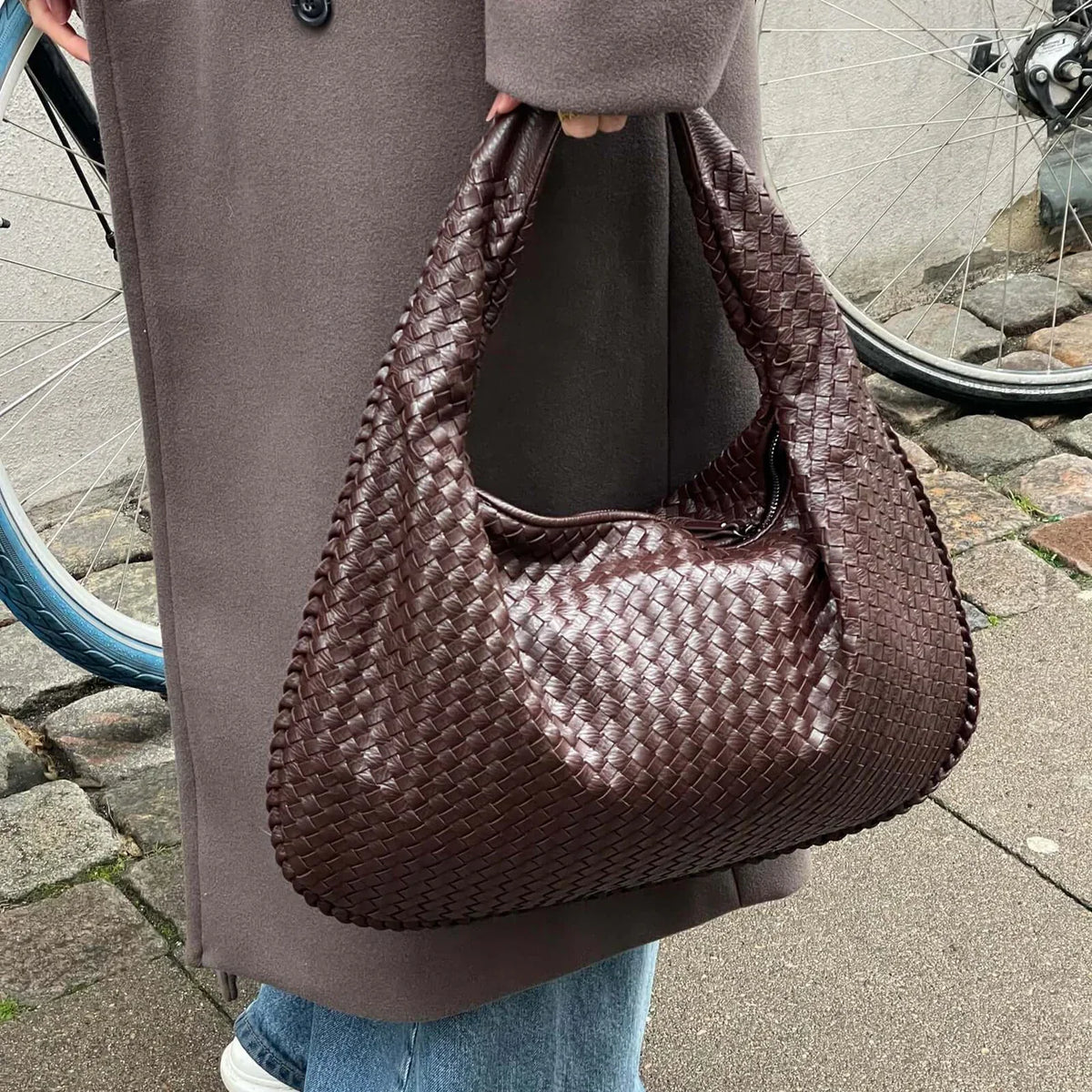 Borsa Aurelia Woven oversize – foto 10
