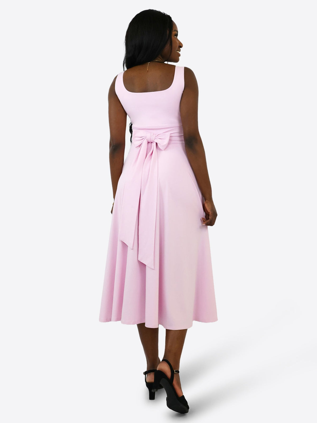 Abito midi con skort – vista 4