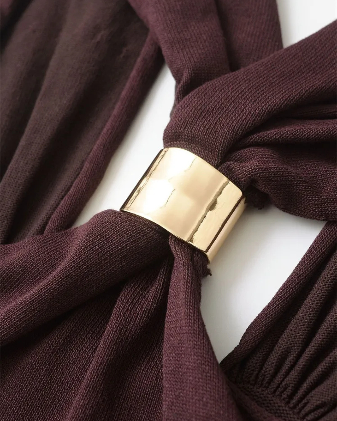 Top Aria Mocha Halter – foto 6