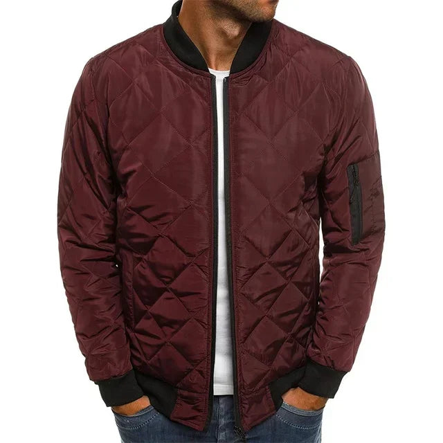 Giacca Marc bordeaux – vista frontale