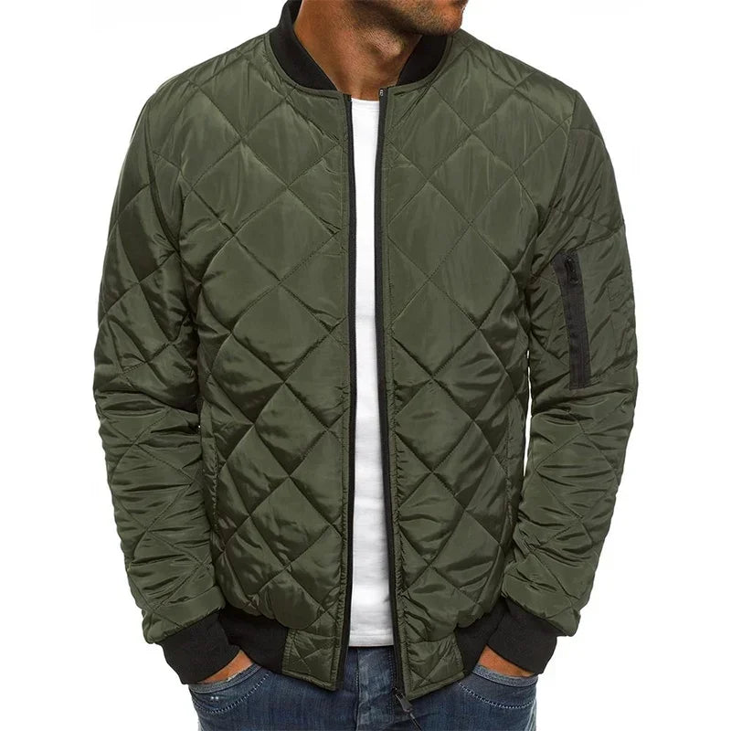 Giacca Marc verde militare – vista frontale
