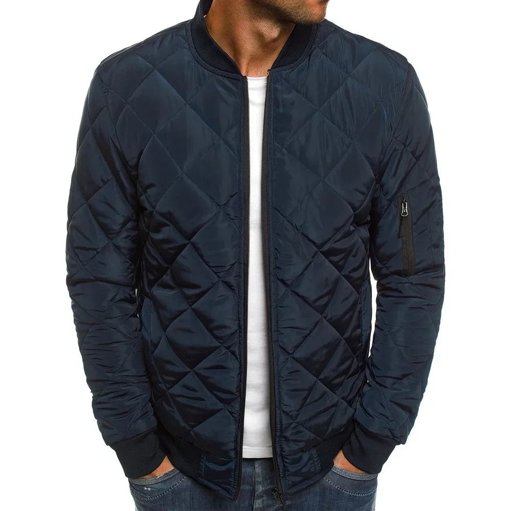 Giacca Marc blu navy – vista frontale