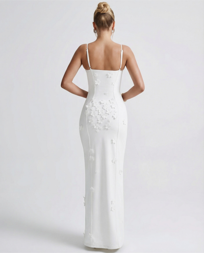 Abito lungo Lunara – look completo