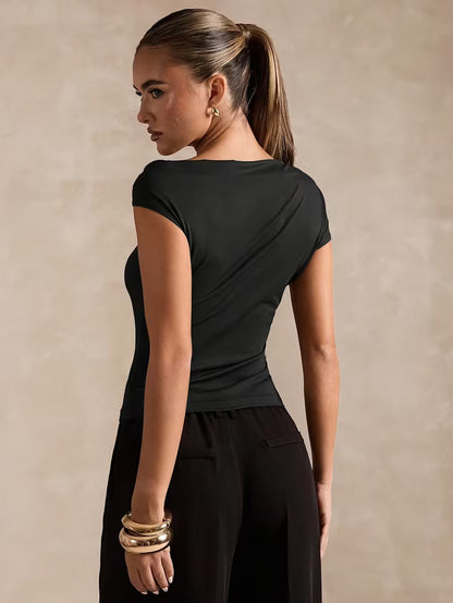 Top asimmetrico Aurea – vista 3