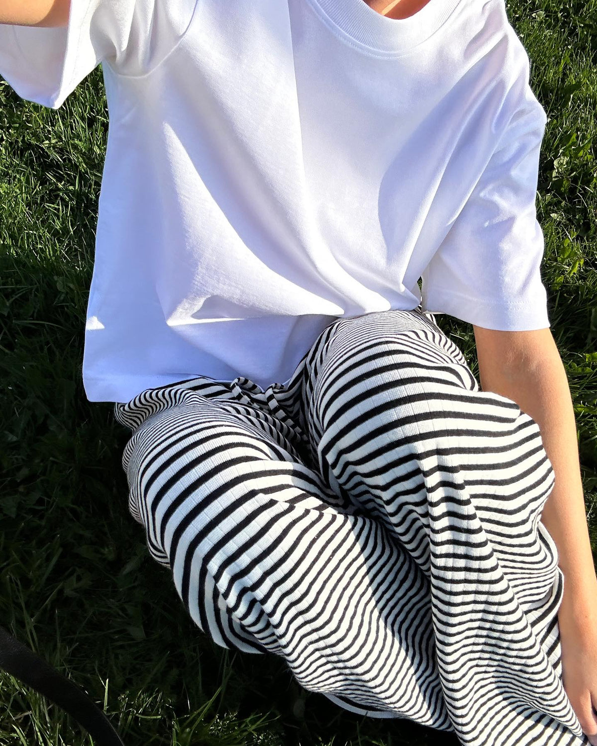Pantaloni Aria a righe – foto 9