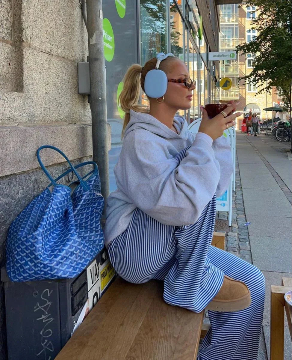 Pantaloni Aria a righe – foto 6