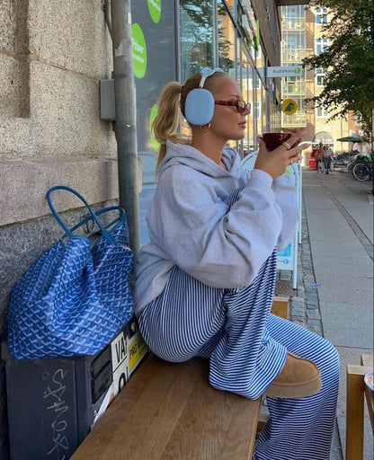 Pantaloni Aria a righe – foto 6