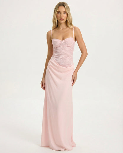 Abito maxi Rose Muse – foto 4
