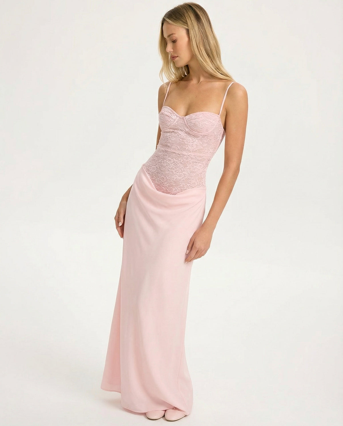 Abito maxi Rose Muse – foto 3