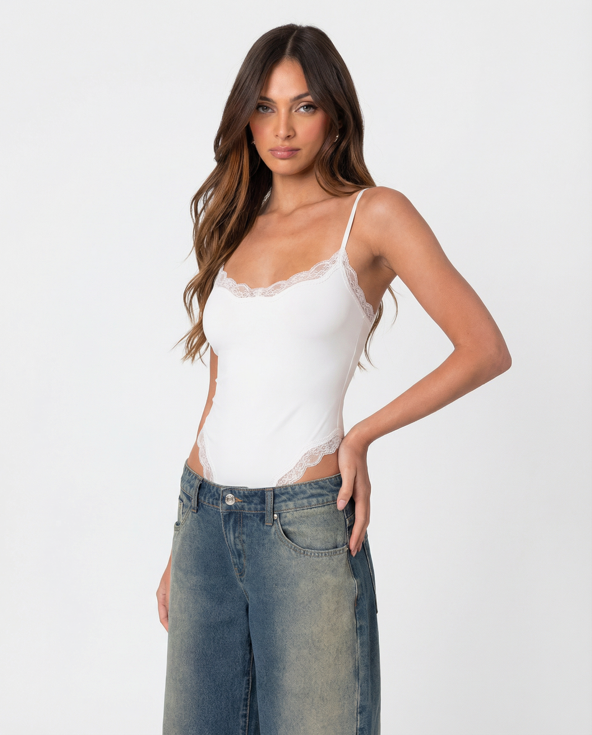 Body Baby Doll in pizzo – foto 12