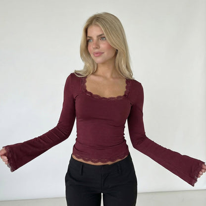 Top Aria Lace Trim – foto 5