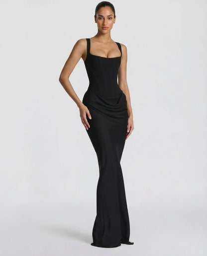 Abito maxi corsetto – foto 6