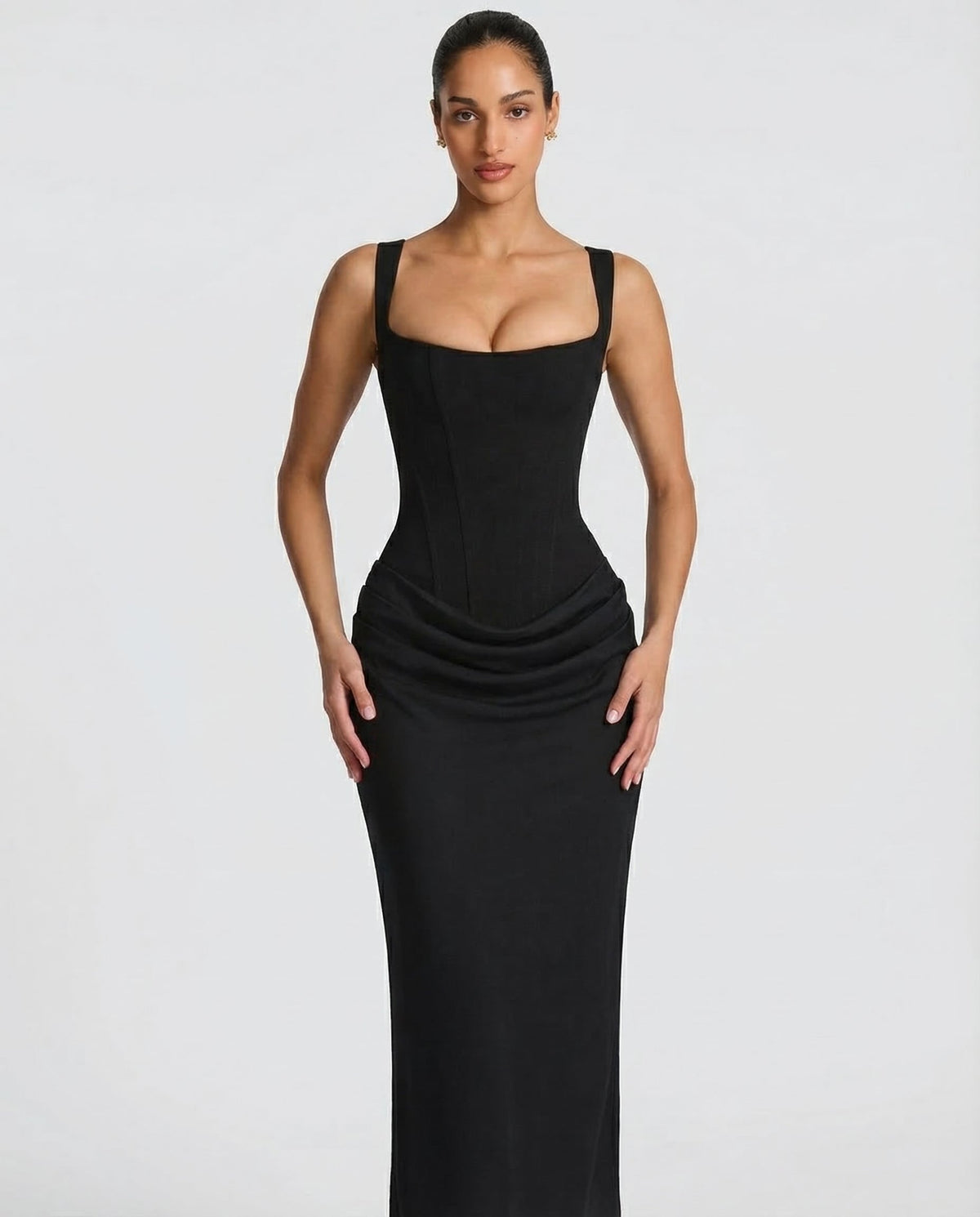 Abito maxi corsetto – foto 15