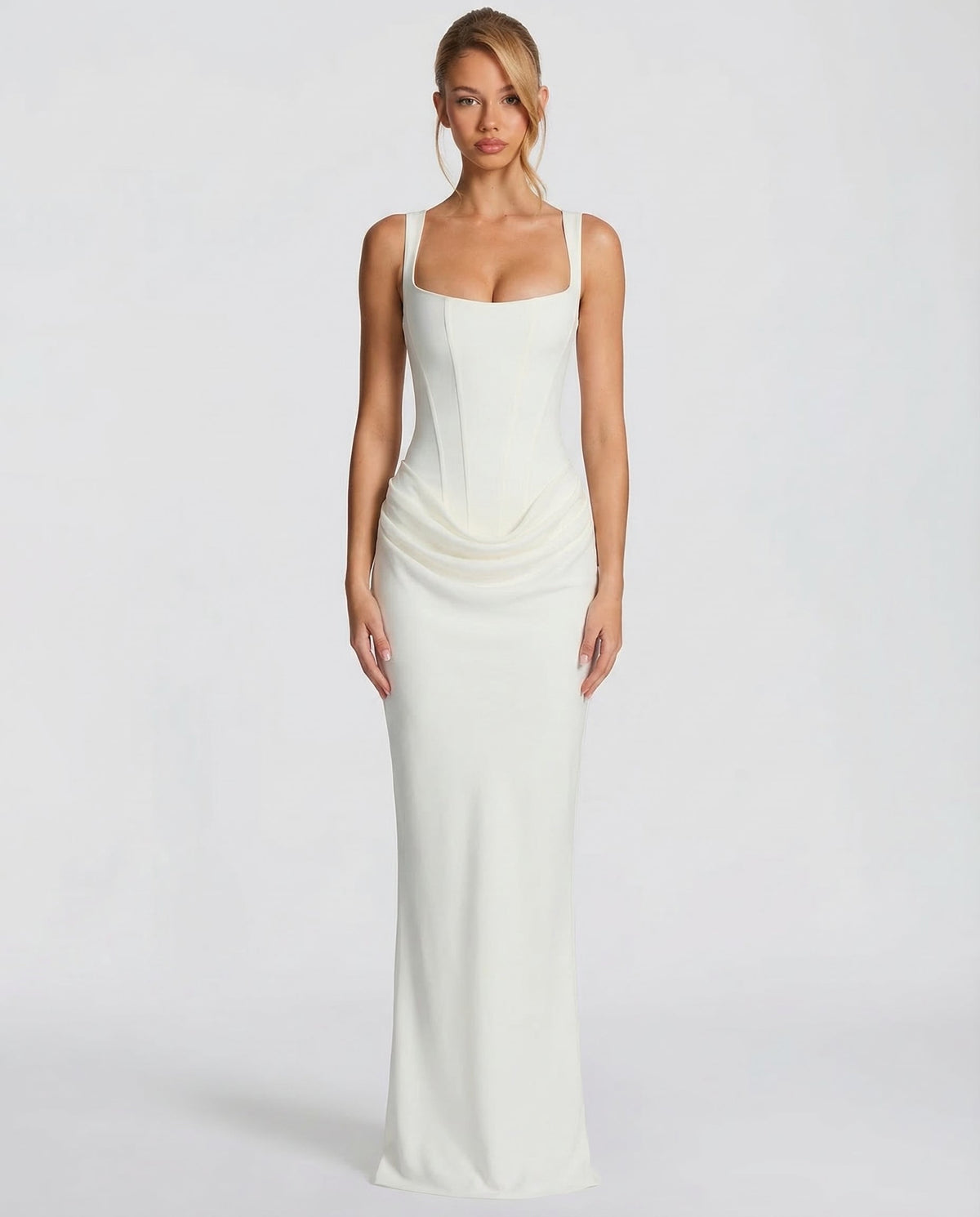 Abito maxi corsetto – foto 7