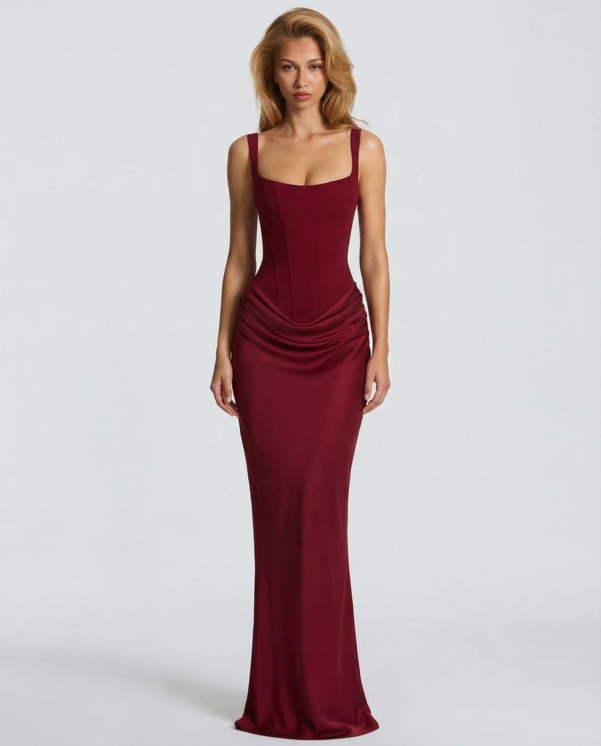 Abito maxi corsetto – foto 8