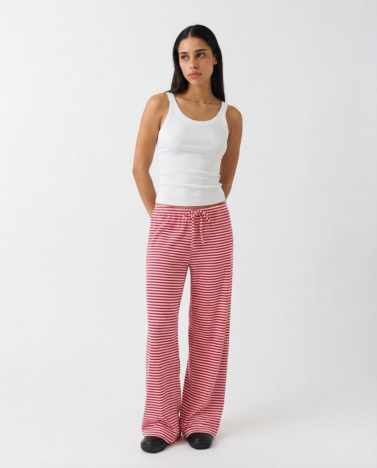 Pantaloni Aria a righe – foto 3