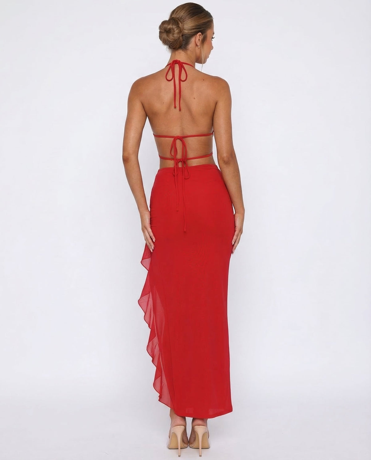 Abito lungo Cherry Crush – vista 5