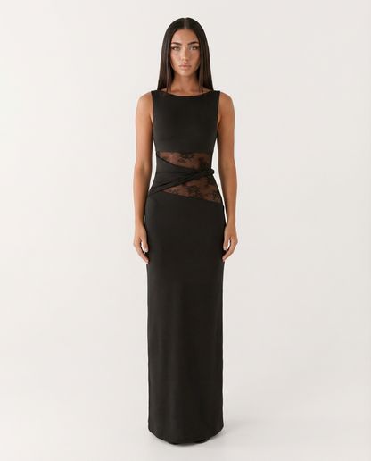 Abito lungo Lace Illusion – vista 1