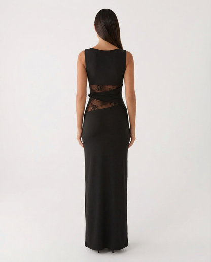 Abito lungo Lace Illusion – vista 5