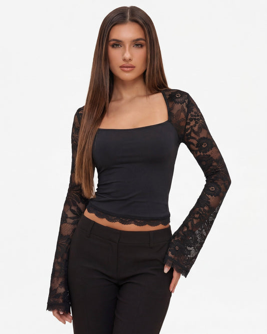 Top Lace Affair in pizzo – foto 1