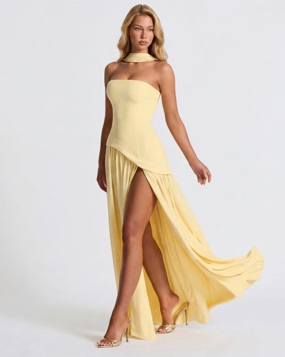 Abito Maxi Muse drappeggiato – foto 2