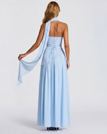 Abito Maxi Muse drappeggiato – foto 4