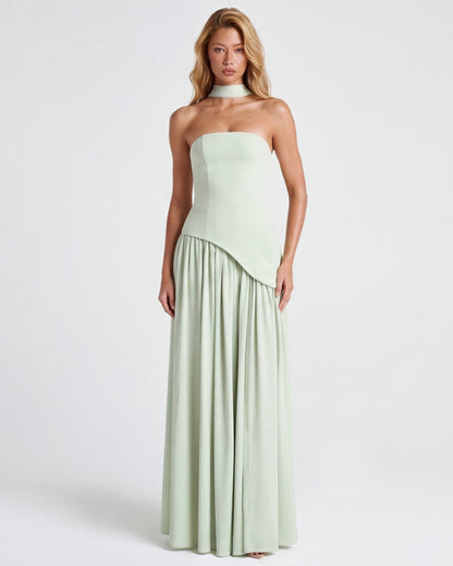Abito Maxi Muse drappeggiato – foto 7