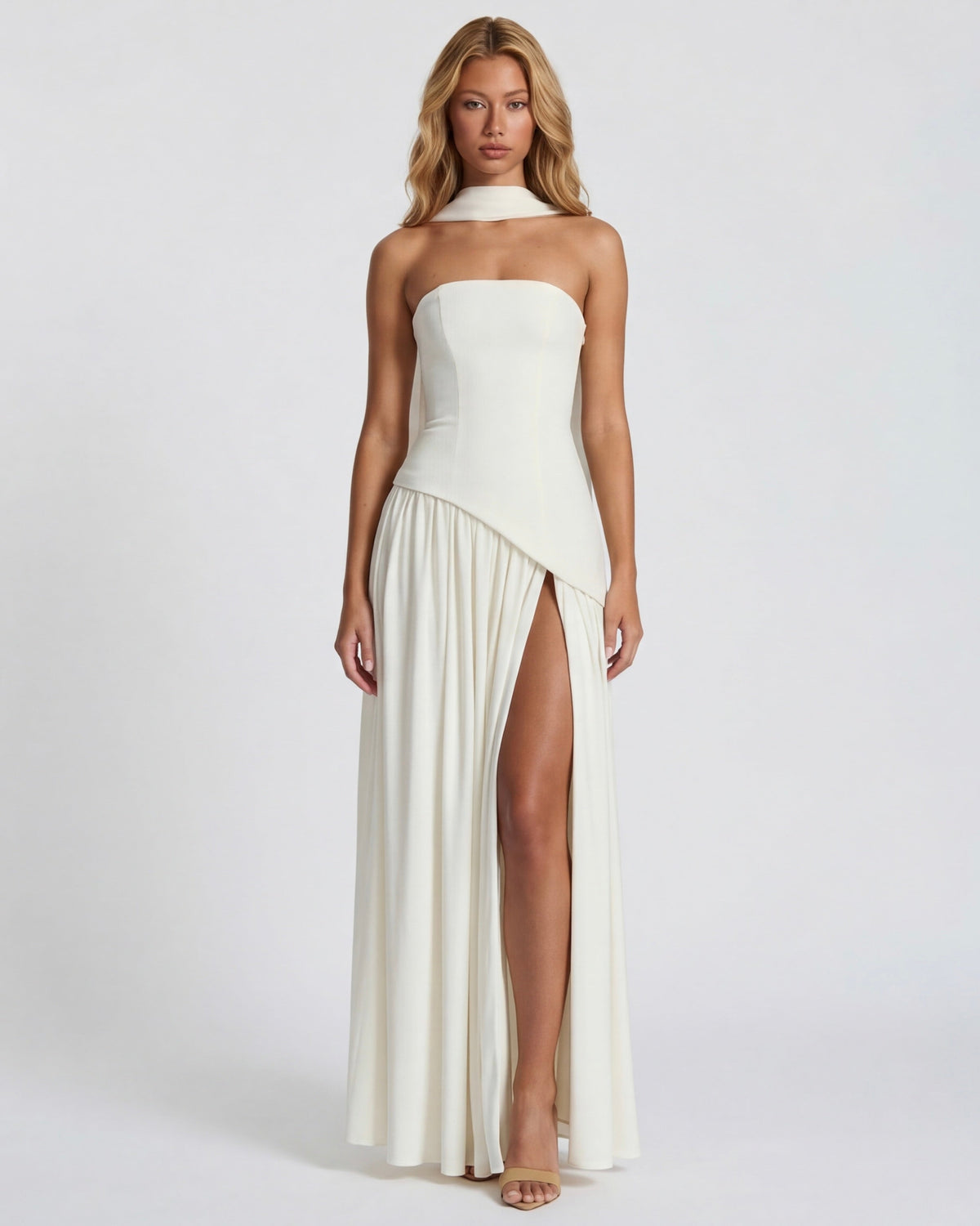 Abito Maxi Muse drappeggiato – foto 13