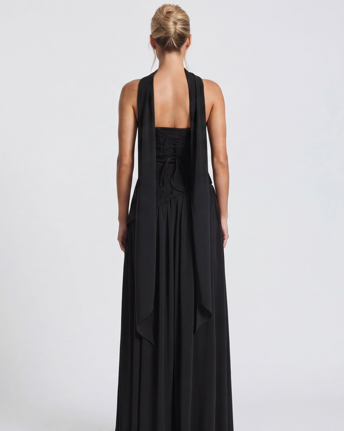 Abito Maxi Muse drappeggiato – foto 10