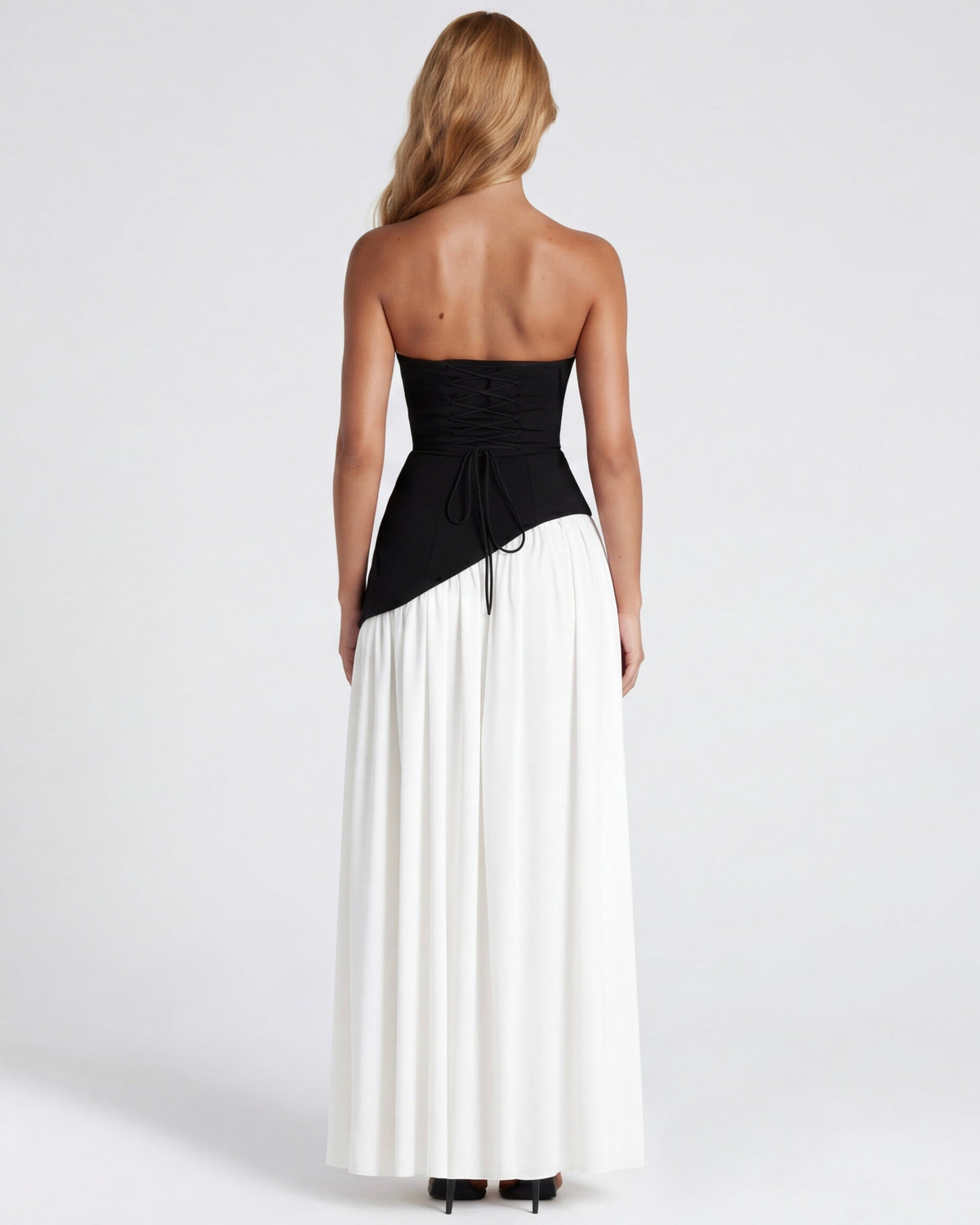 Abito Maxi Muse drappeggiato – foto 11