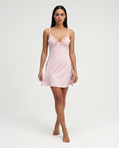 Camicia da notte Blush Whisper in pizzo – foto 8