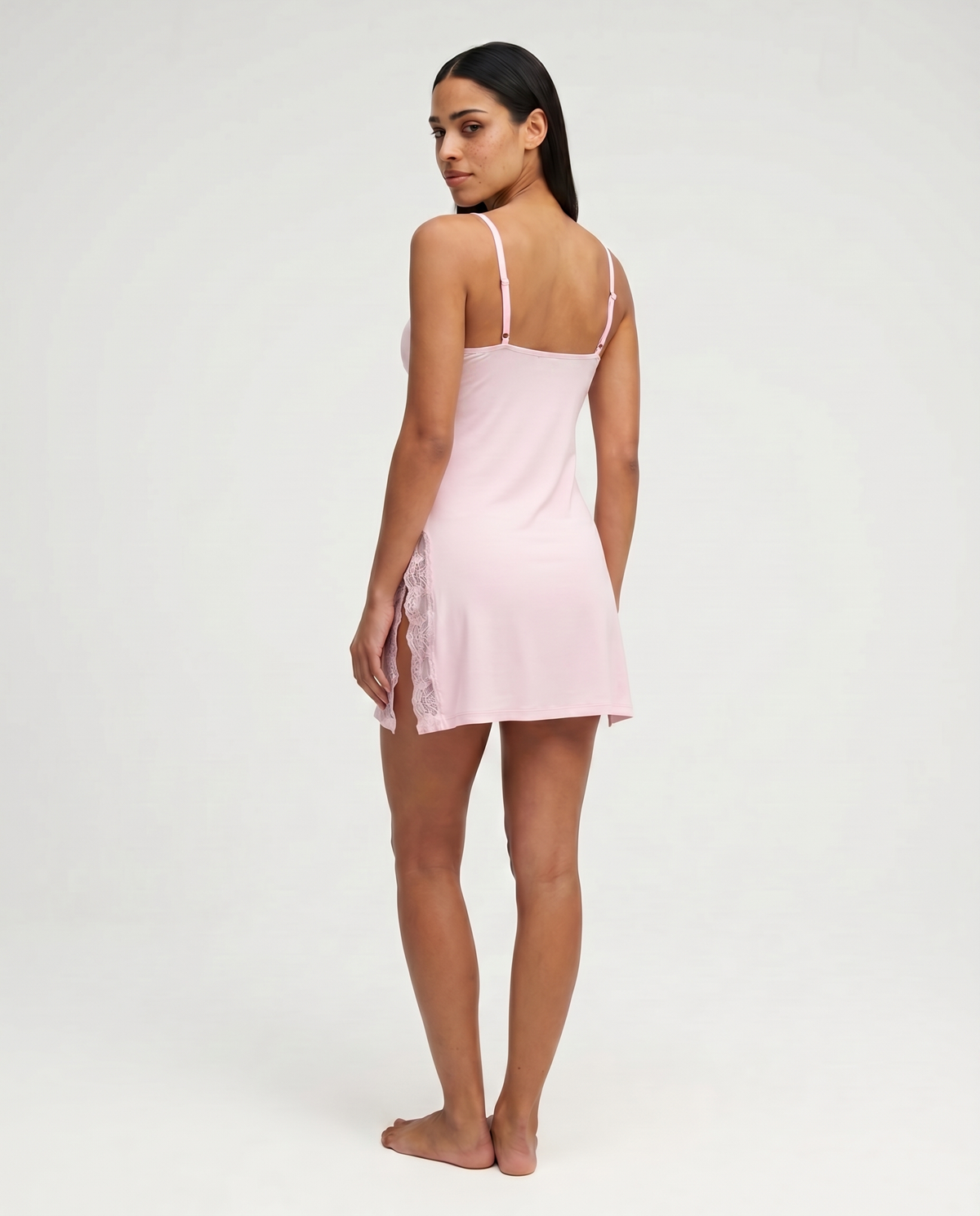 Camicia da notte Blush Whisper in pizzo – foto 10