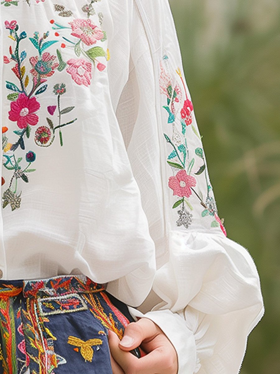 Camicia in lino bianca – look completo